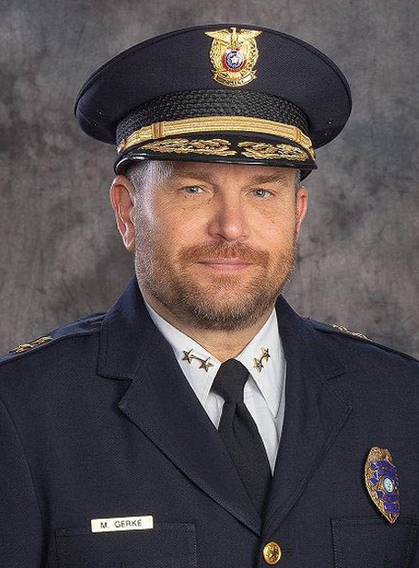 Chief Mike Gerke of Odessa Police Department.
