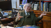 Elaine Loughlin: Just like his office, Michael D Higgins's mind is overflowing with ideas