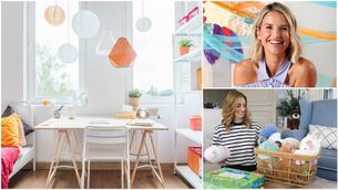 <p>Helping young family members organise their bedrooms often involves donating toys or belongings and finding homes for new ones. Below right, Hazel Burton of The Home Reset, whose clients include Vogue Williams, above right.</p>
