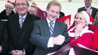 Leinster House Christmas lights