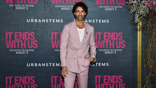 <p>Justin Baldoni attends the world premiere of It Ends With Us. Picture: Evan Agostini/Invision/AP</p>