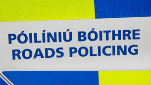 <p>A Garda Roads Policing vehicle in Dublin.</p>