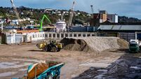 Crushing end to R&H Hall silos as rubble is recycled for Midleton rail line upgrade