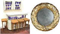Auctions: A 19th-century mirror, a home bar — and art fit for a pharaoh 