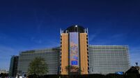 The headquarters of the European Commission, Brussels, Belgium