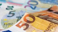 Euro banknotes