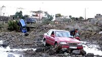 Watch: Flash floods sweep away cars in Gran Canaria