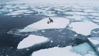 Global sea ice hits record low as February becomes third-warmest on record