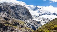 Rob Roy Glacier in New Zealand