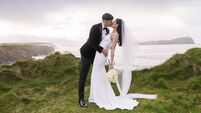 Wedding of the Week: A sparkling winter wonderland for this Kerry couple’s big day