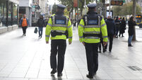 Gardai on the Beat, Dublin.