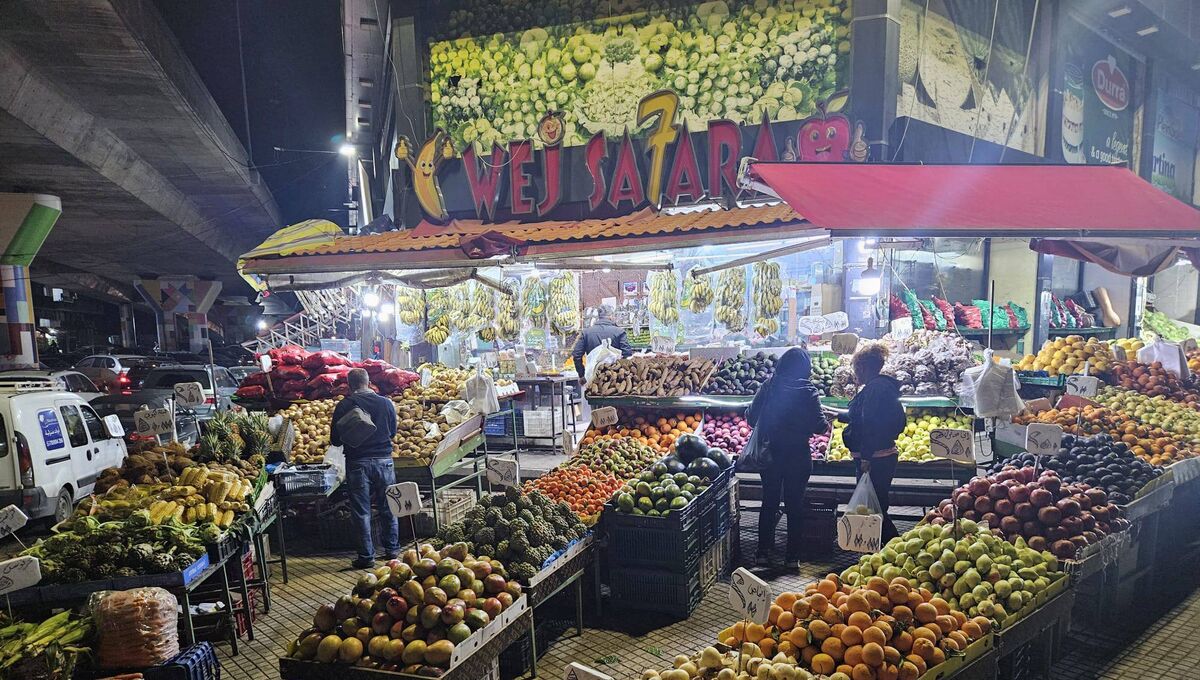 The Night Market in Bourj Hammoud. Picture: Colin Sheridan The Night Market in Bourj Hammoud. Picture: Colin Sheridan