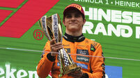China F1 GP Auto Racing