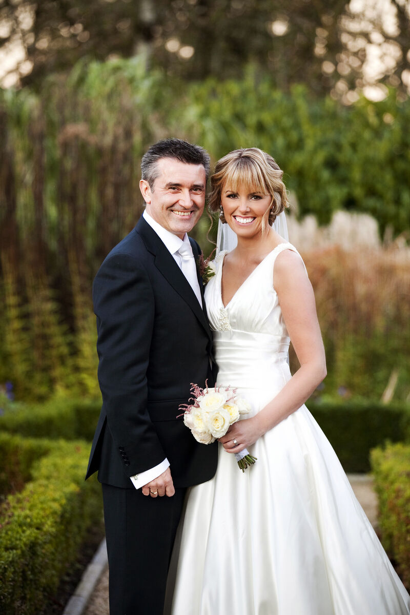 Jenny and Martin on their wedding day Jenny and Martin on their wedding day