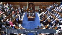 Watch: Michael Lowry’s two-fingered gesture
