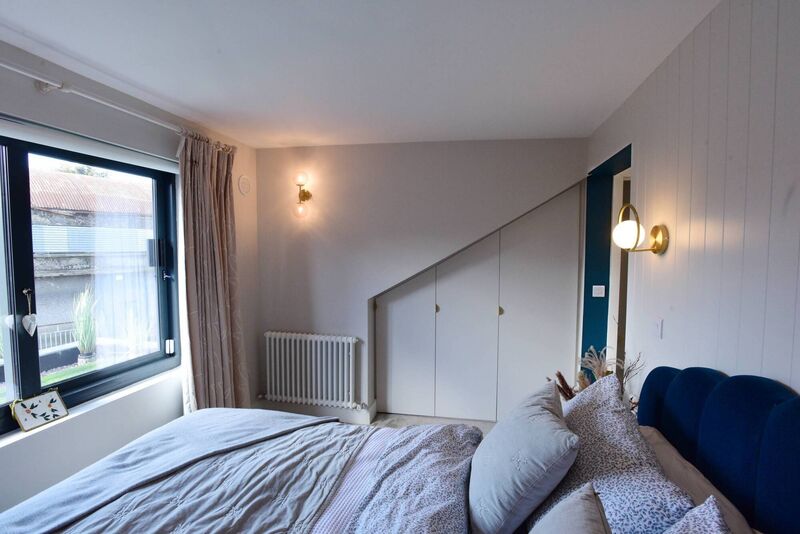 Jennifer's bedroom is in a dormer extension. Picture: Moya Nolan Jennifer's bedroom is in a dormer extension. Picture: Moya Nolan