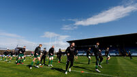 A view of Connacht captains run 28/3/2025