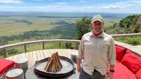 Greg Fox: We watched a hyena take down a wildebeest right in front of us