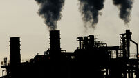 General view of Grangemouth oil refinery