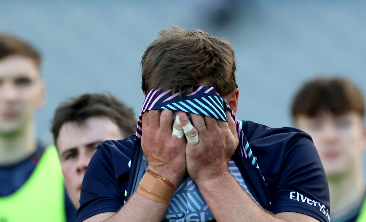 Mayo’s Aidan O'Shea is dejected at the final whistle. Pic: James Crombie, Inpho Mayo’s Aidan O'Shea is dejected at the final whistle. Pic: James Crombie, Inpho