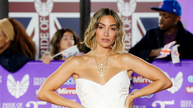<p>Frankie Bridge has opened up about her battle with depression (Ian West/PA)</p>