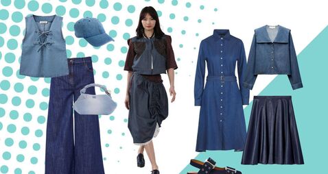 How to do a contemporary remake of a classic denim look