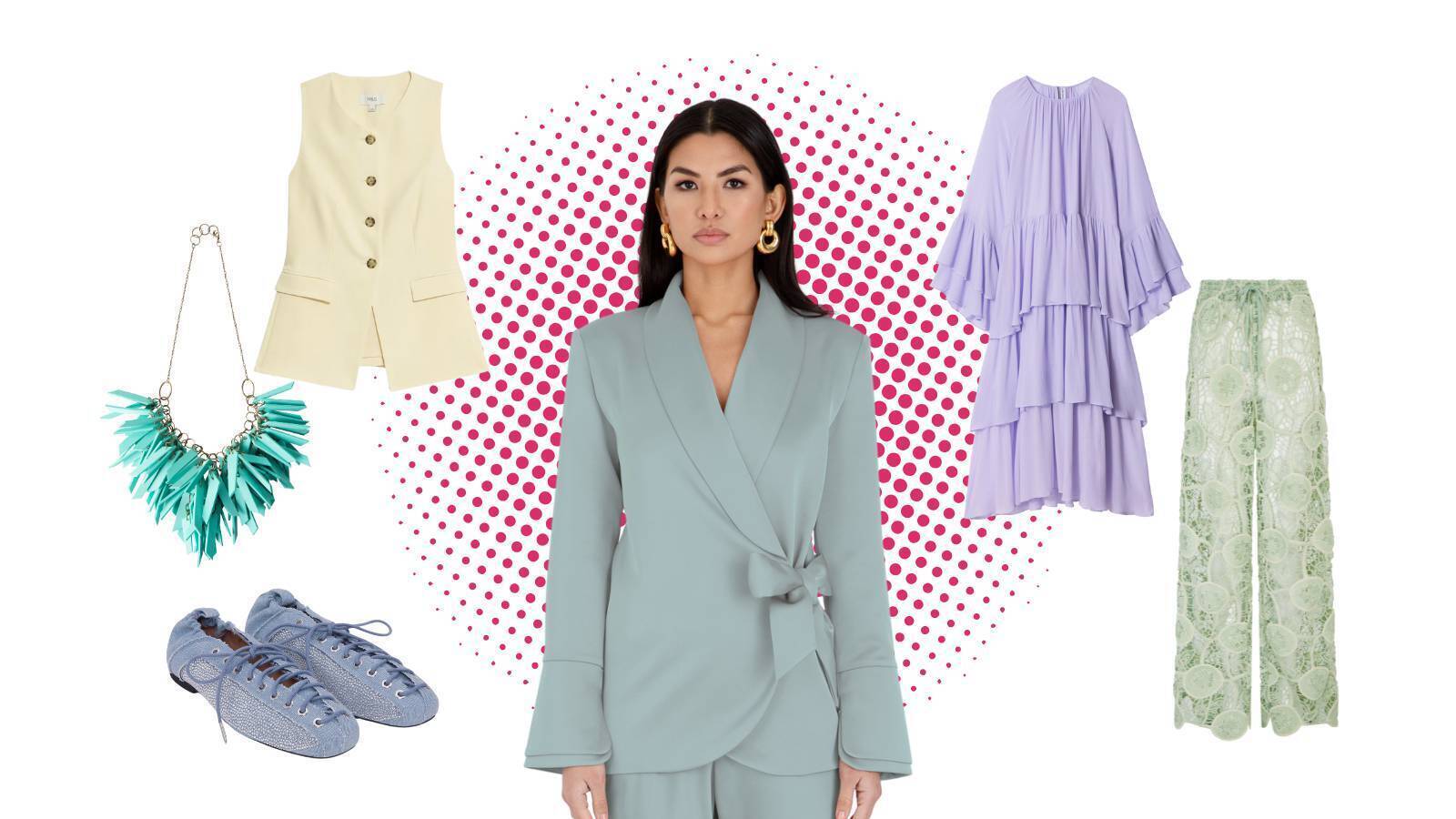 Nine ways to introduce pastels to your wardrobe this season