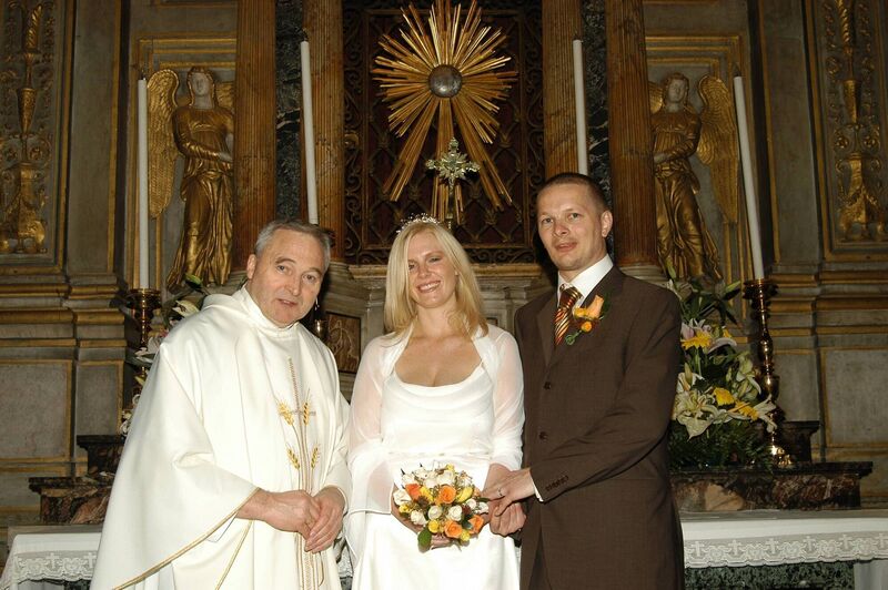 Sinead Culbert and Rogier Meijer on their wedding day. Sinead Culbert and Rogier Meijer on their wedding day.