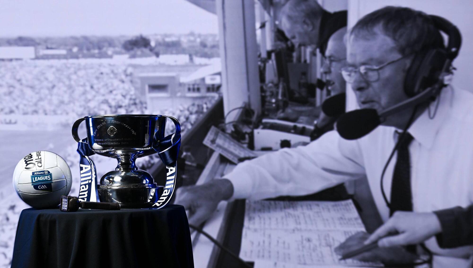 Mícheál Ó Muircheartaigh's legacy is honoured with name engraved on new Allianz Memorial Cup