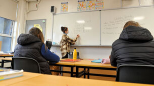 <p>The proportion of children chronically absent from school has doubled since we removed airborne protections and pretended the pandemic was over. Picture: Larry Cummins</p>