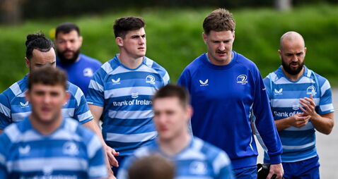 Leinster Rugby Squad Training