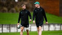 Ireland Rugby Squad Training and Media Conference