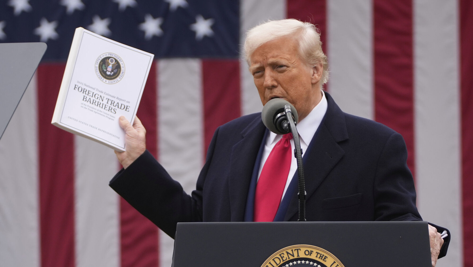 As it happened: Donald Trump announces 20% tariffs on EU imports to US as part of 'Liberation Day'