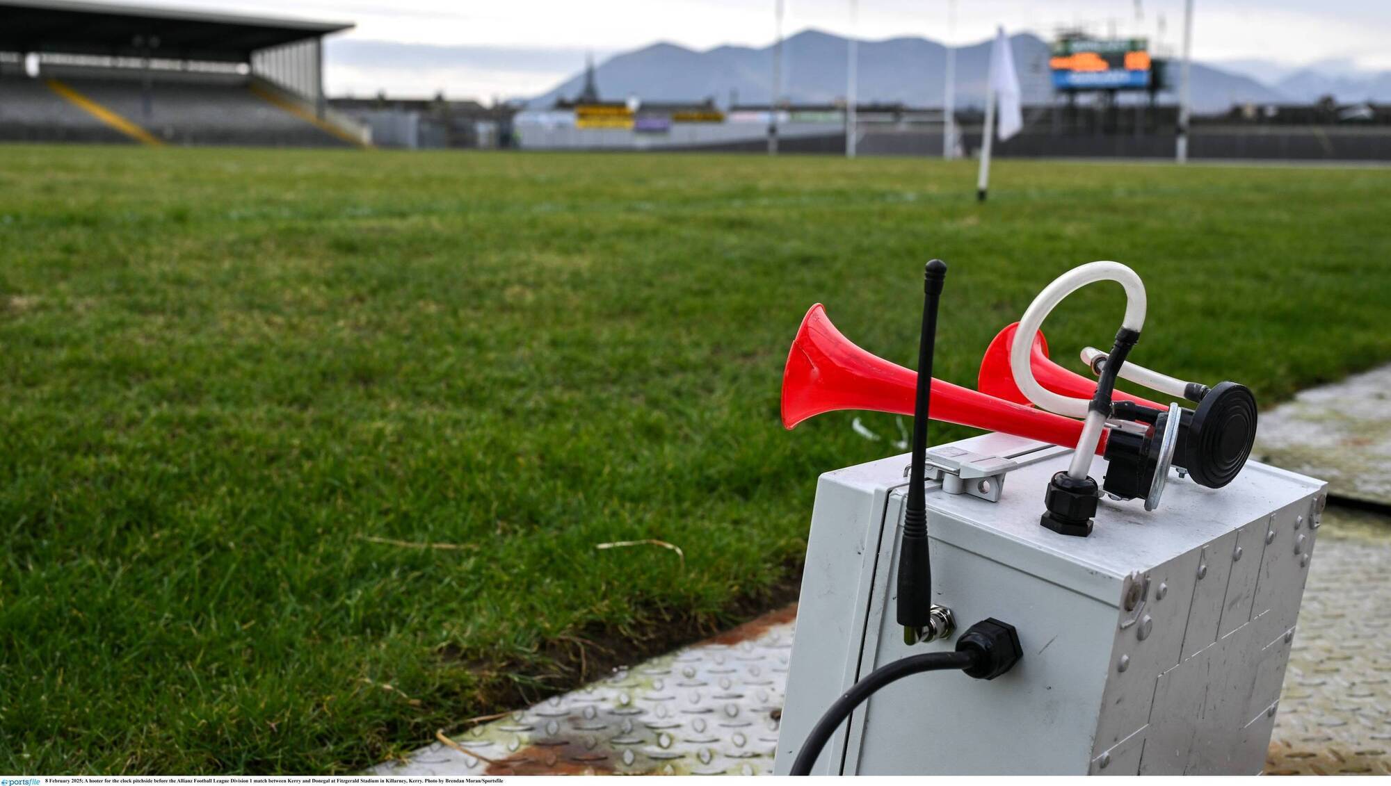 Clock-hooter system will only be used for televised games as some grounds not ready